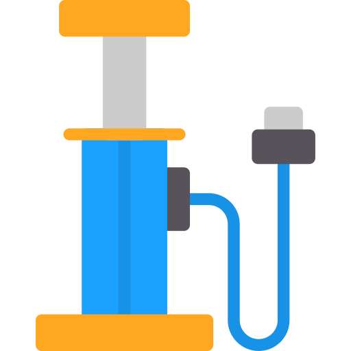 空気ポンプ Generic color fill icon