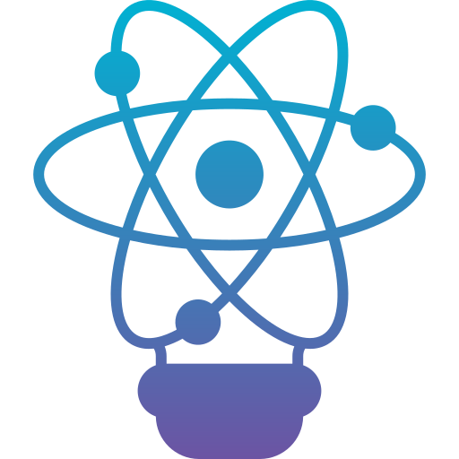 atom Generic gradient fill icon