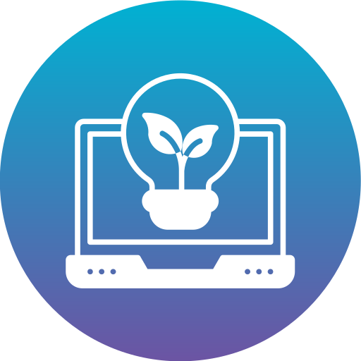 グリーンテクノロジー Generic gradient fill icon