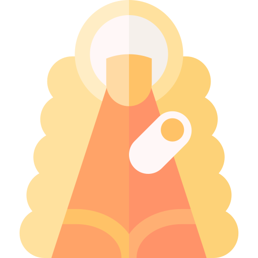 Virgin of the rocio Basic Straight Flat icon