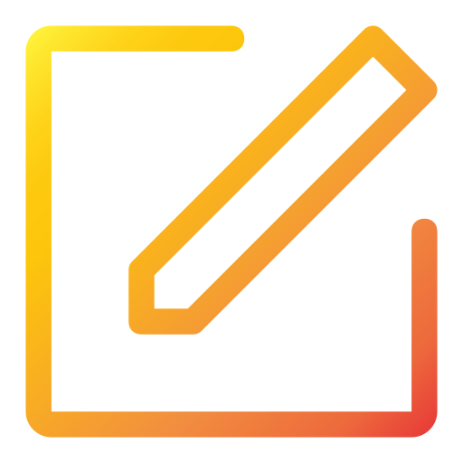 herramienta de edición Generic gradient outline icono