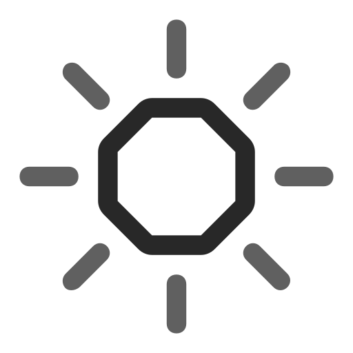 kontrast Generic color outline icon