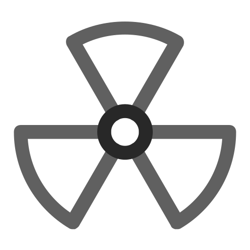 放射性物質 Generic color outline icon