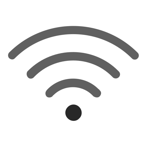 señal wifi Generic color outline icono