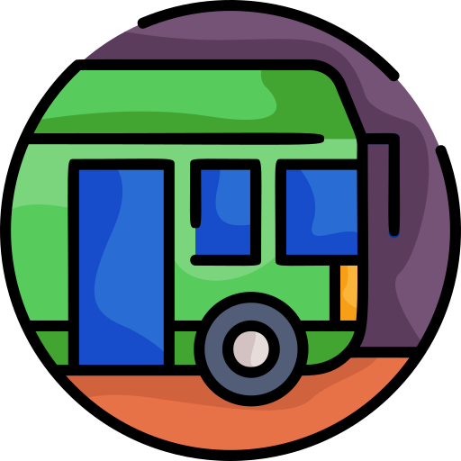 tourbus Generic color lineal-color icon