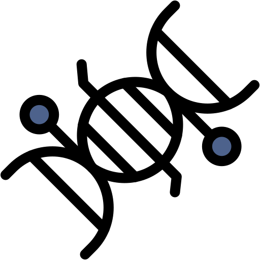 estructura del adn Generic color lineal-color icono