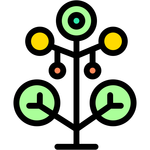 filogenético Generic color lineal-color icono