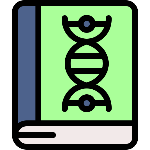 wissenschaftsbuch Generic color lineal-color icon