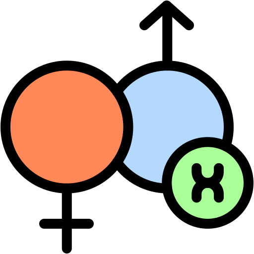 Хромосома Generic color lineal-color иконка