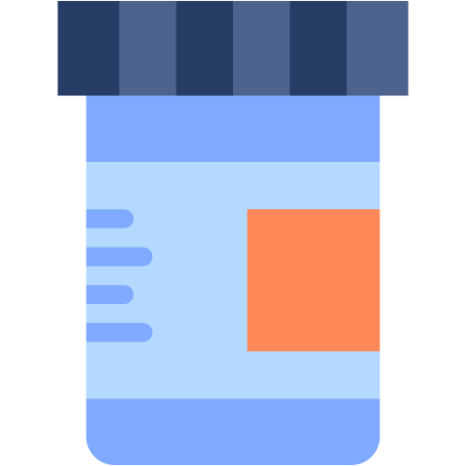 소변 샘플 Generic color fill icon