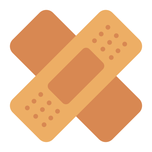 Band aid Generic color fill icon