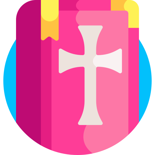 biblia Detailed Flat Circular Flat ikona