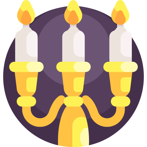 Candles Detailed Flat Circular Flat icon