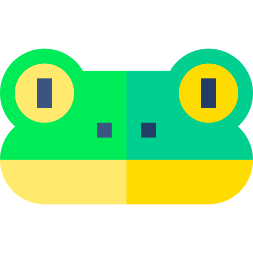 smaragdwaldfrosch Basic Straight Flat icon