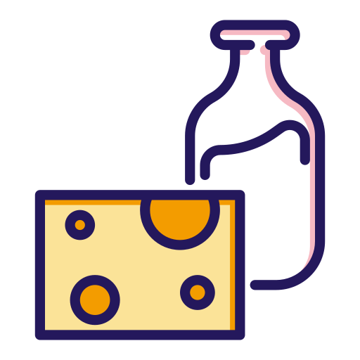 Dairy Generic color lineal-color icon