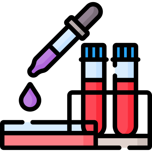 análisis de sangre Special Lineal color icono