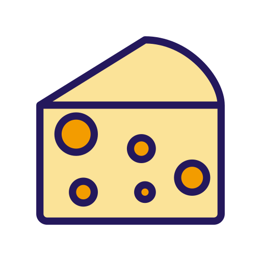 queso Generic color lineal-color icono
