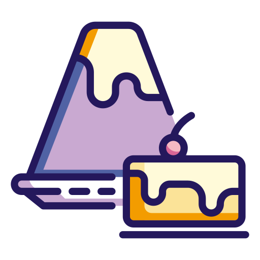 Pudding Generic color lineal-color icon