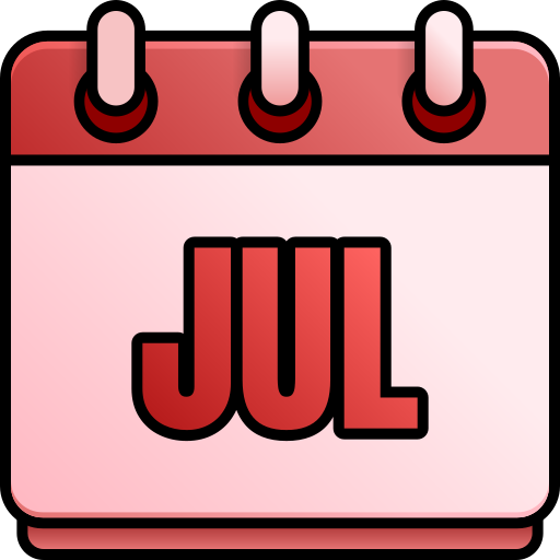 July Generic gradient lineal-color icon