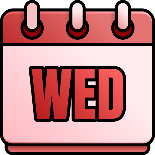 Wednesday Generic gradient lineal-color icon
