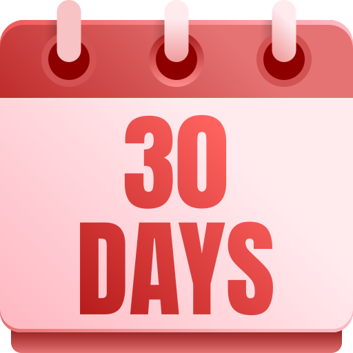 30 dni Generic gradient fill ikona