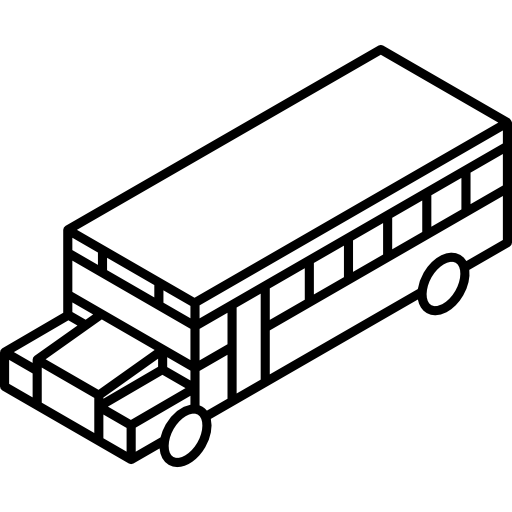 Школьный автобус  иконка