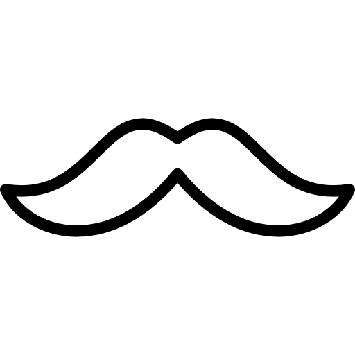 bigote Special Lineal icono