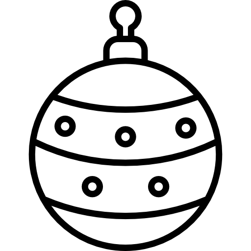 kerstballen Special Lineal icoon