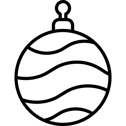 kerstballen Special Lineal icoon