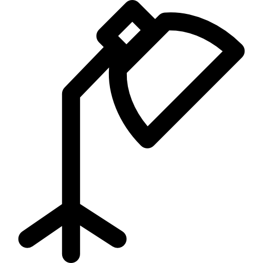 fotograficzna lampa błyskowa Curved Lineal ikona