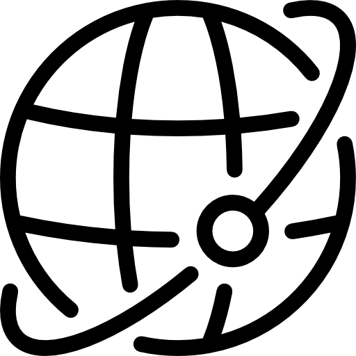 wereldwijde navigatie Special Lineal icoon