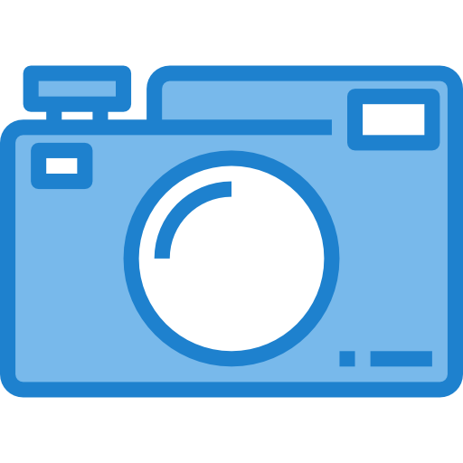 aparat fotograficzny itim2101 Blue ikona