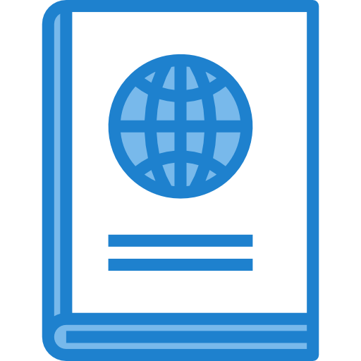 Заграничный пасспорт itim2101 Blue иконка