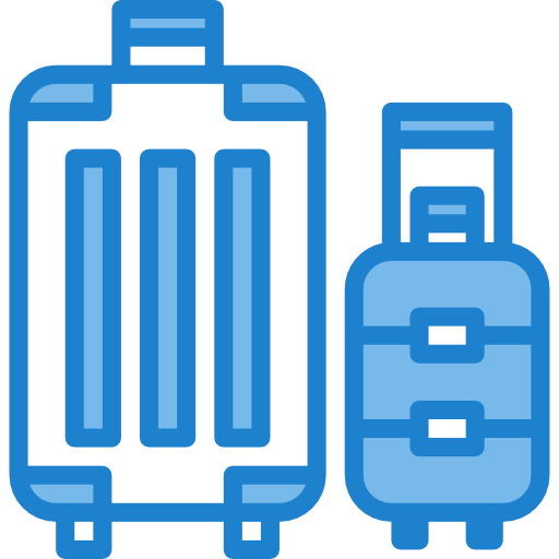 Luggage itim2101 Blue icon