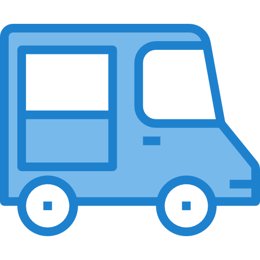 camioneta itim2101 Blue icono