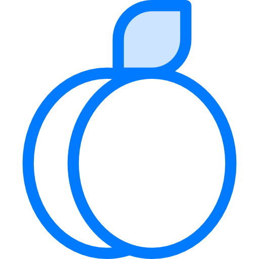 복숭아 Vitaliy Gorbachev Blue icon