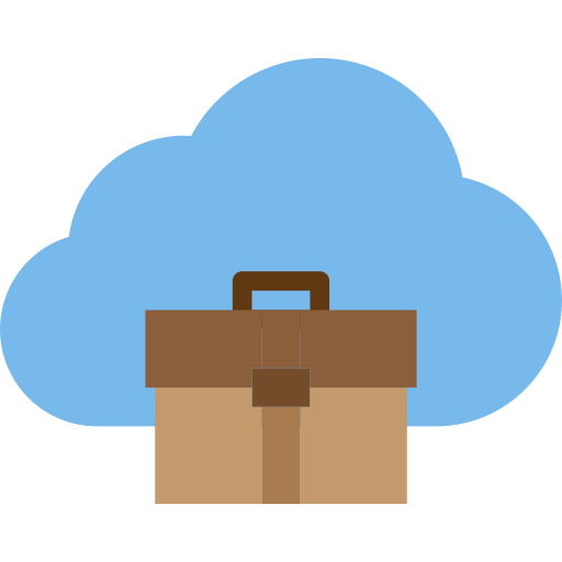 cloud computing itim2101 Flat icon