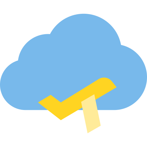 Cloud computing itim2101 Flat icon