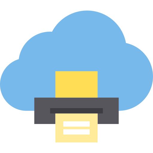 cloud computing itim2101 Flat icon