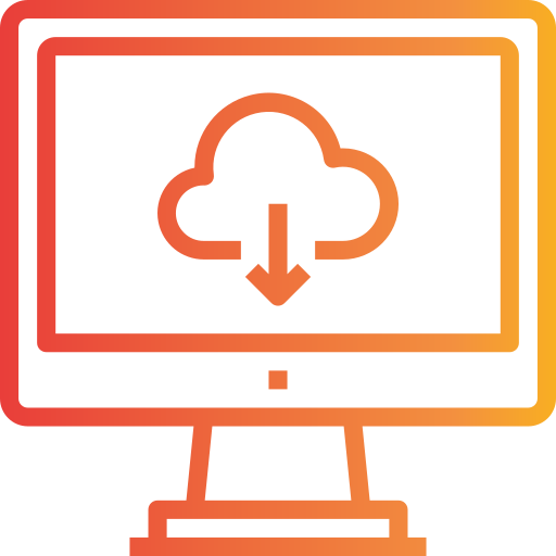 komputer itim2101 Gradient ikona