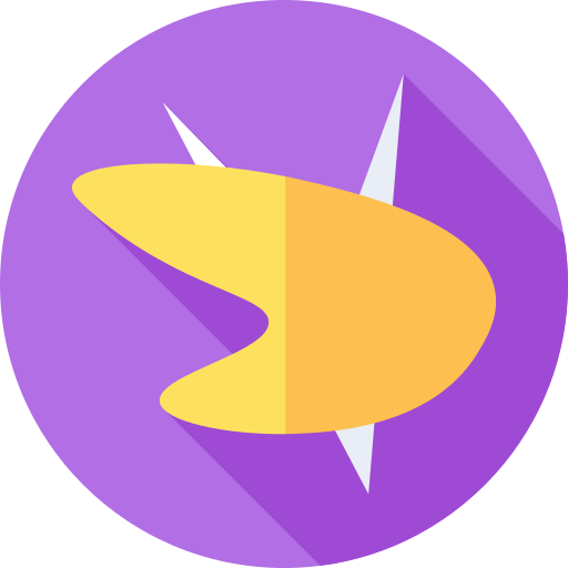 Shape Flat Circular Flat icon