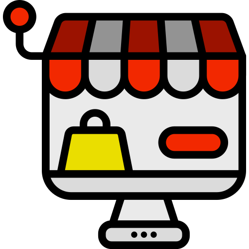 online shop Generic color lineal-color icon