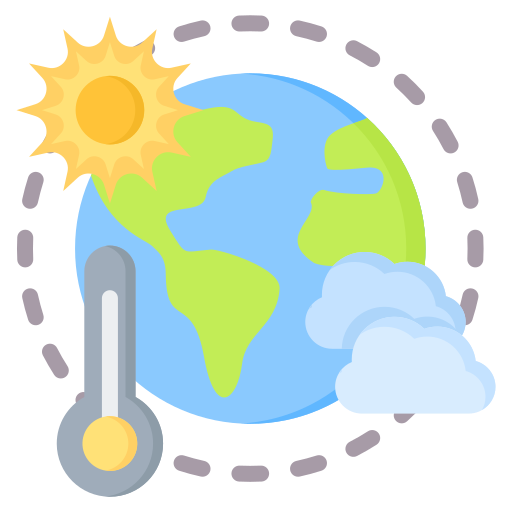 Climate Change Generic color fill icon
