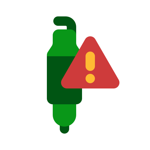 Spark plug Generic color fill icon