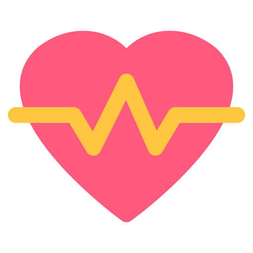 Heart Beating Generic color fill icon