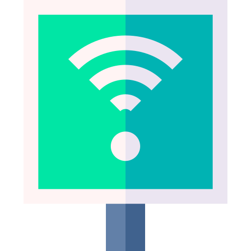 Wifi Basic Straight Flat icon