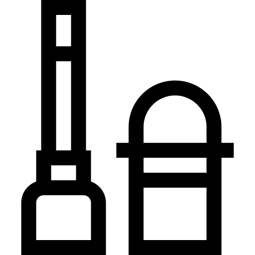 cleaning Basic Straight Lineal Icône