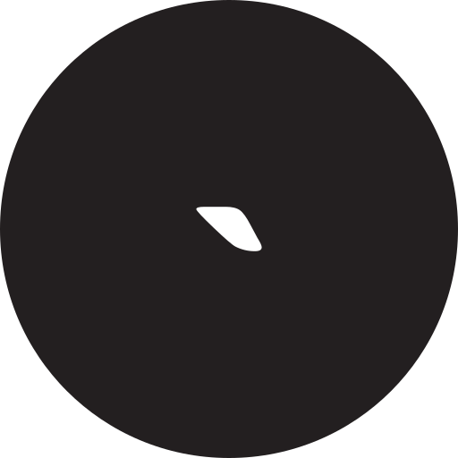 Acute Generic black fill icon
