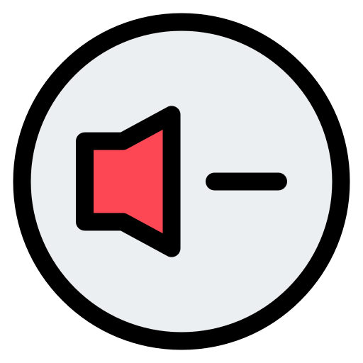 Volume Down Generic color lineal-color icon