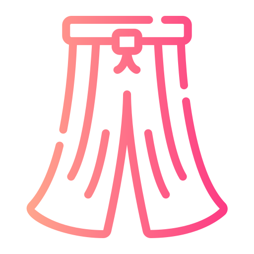袴 Generic gradient outline icon